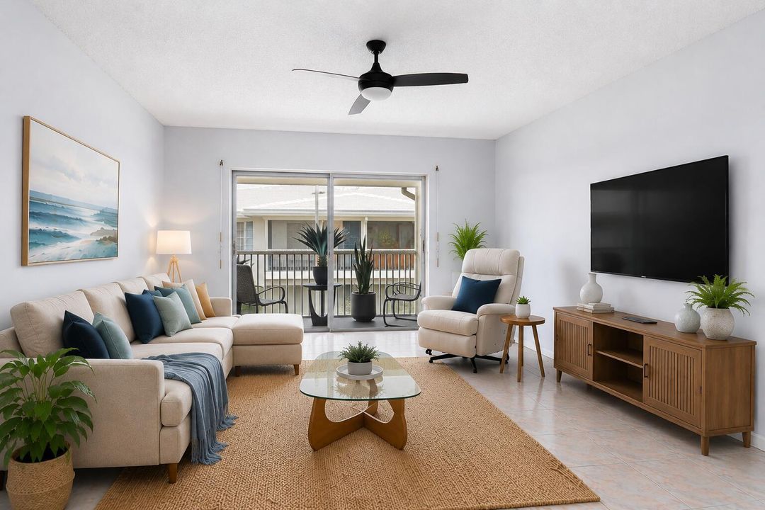 living room 2 staged