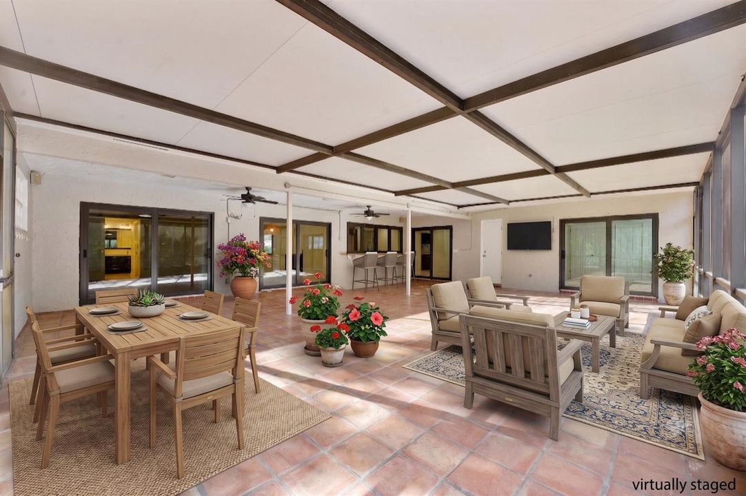 Screen patio