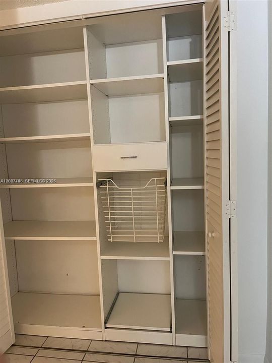 Ample storage