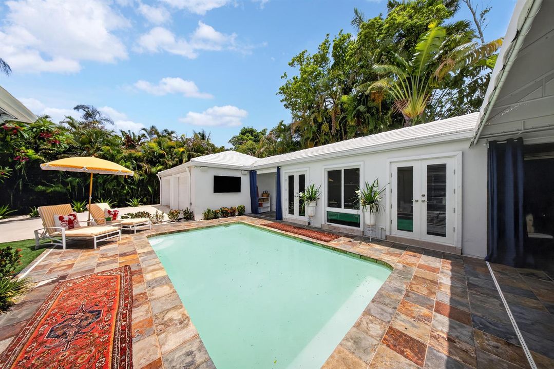 Pool and Backyard