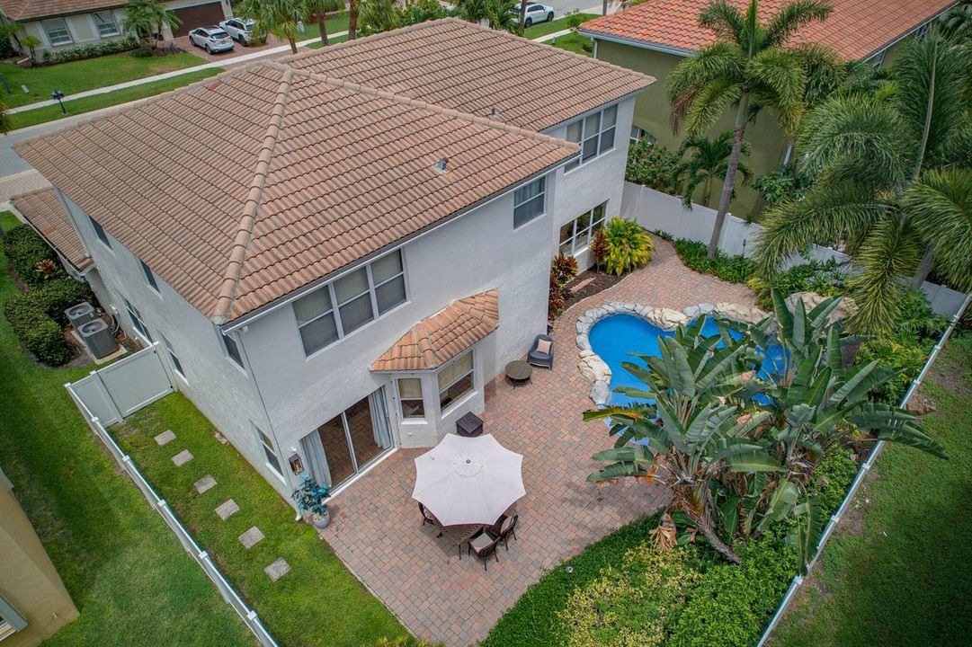 Custom Rock Pool Aerial
