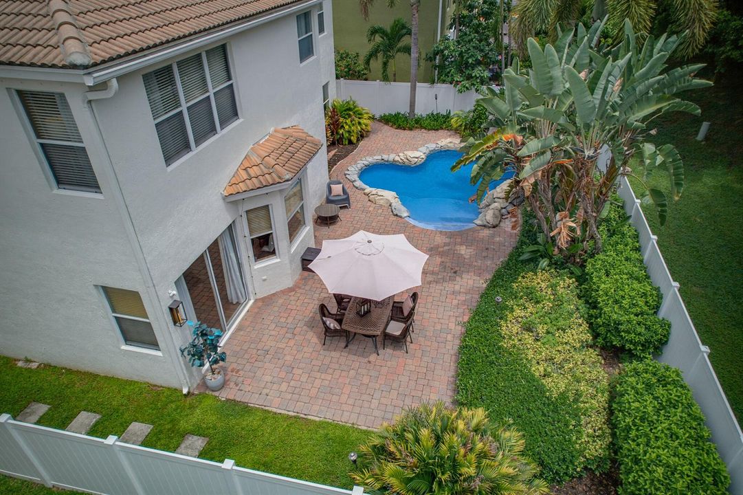 Custom Rock Pool Aerial