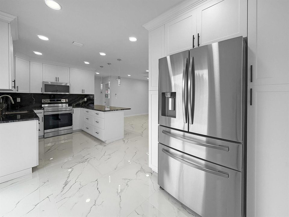 Kitchen From Laundry Room