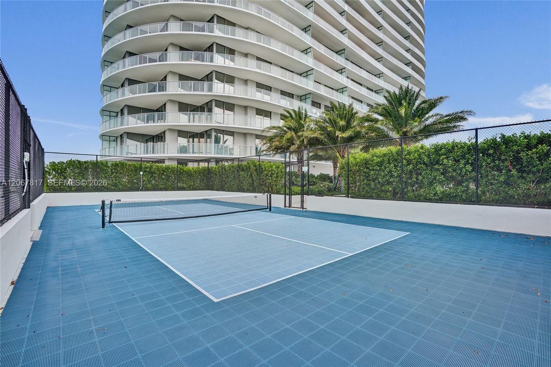Pickleball court