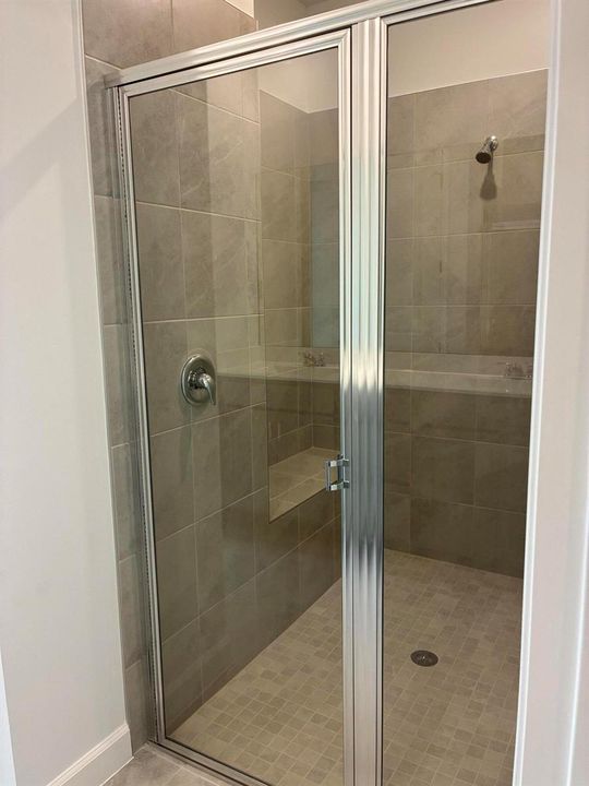 Master walk in shower