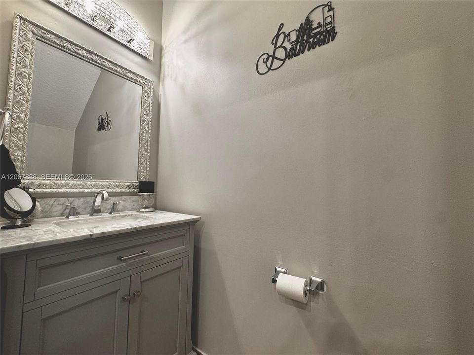 Half bathroom
