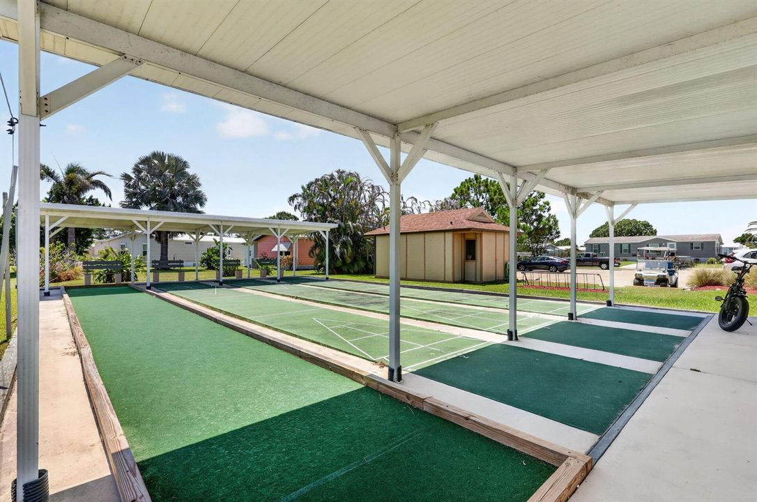 Bocce and Shuffleboard