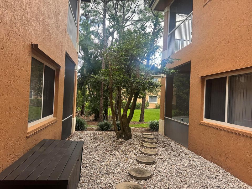 patio in studio