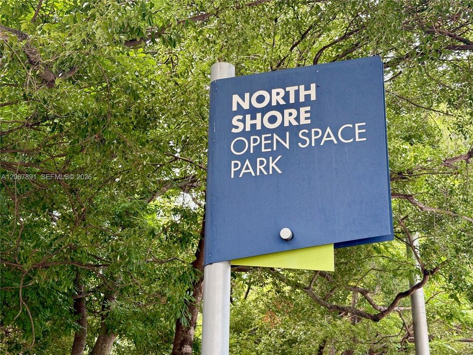 One block from the beach park