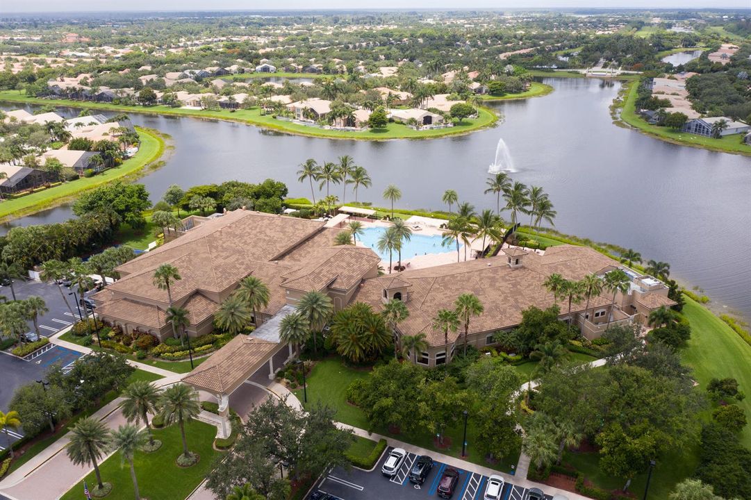 Social Club & Pool – Aerial