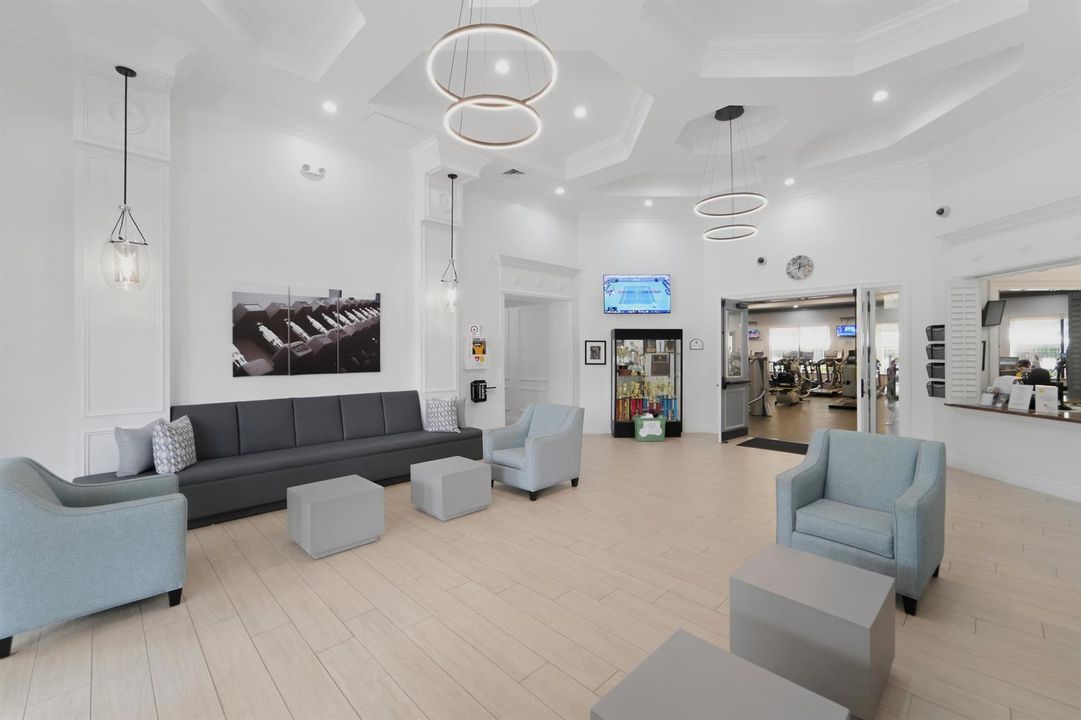 Athletic Club Lobby