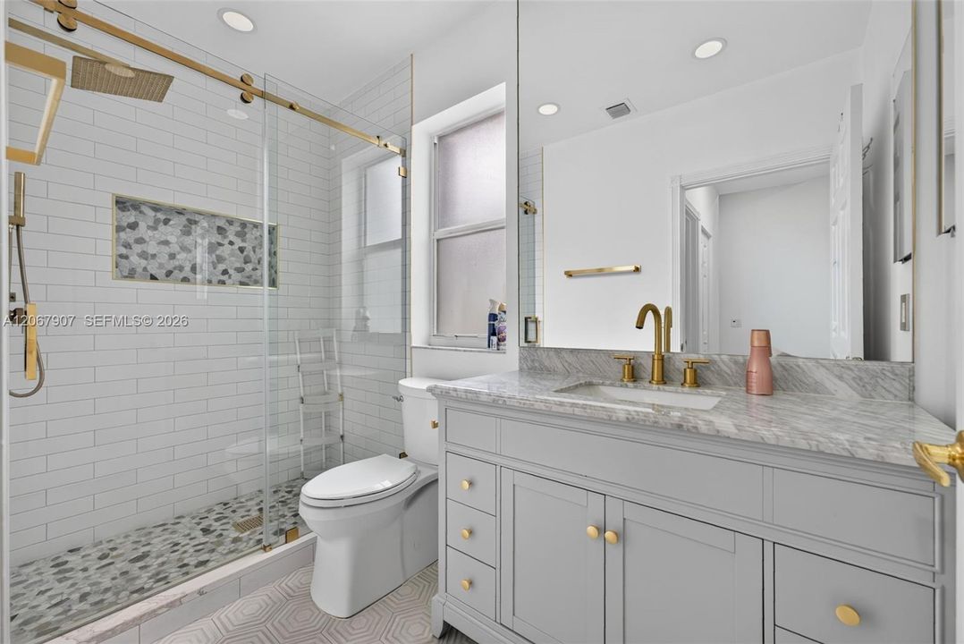 remodeled guest bath