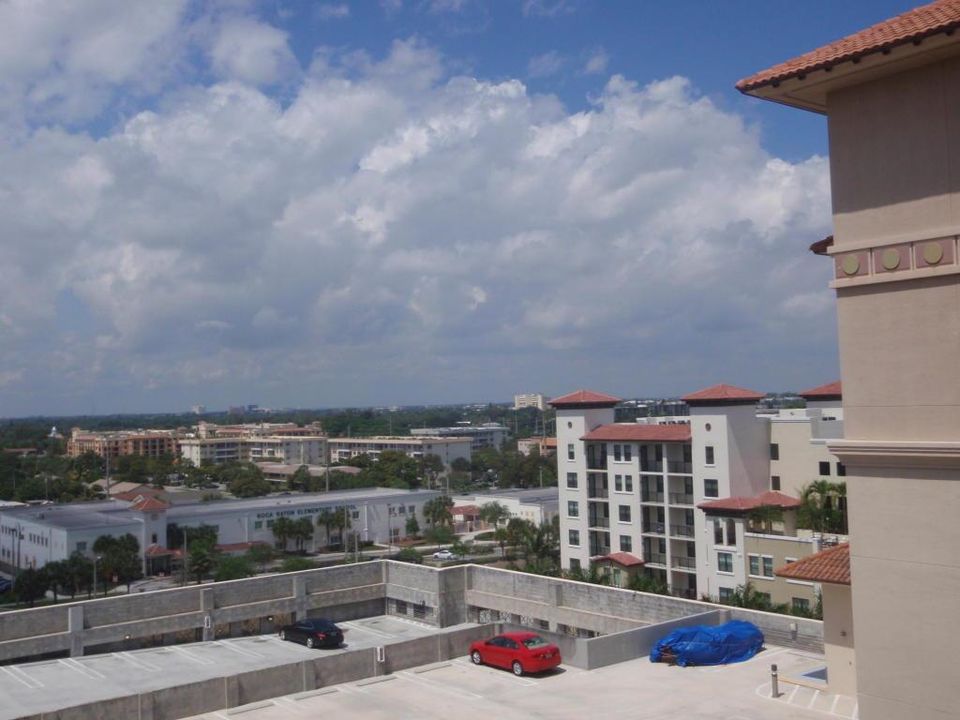 City View From Balcony