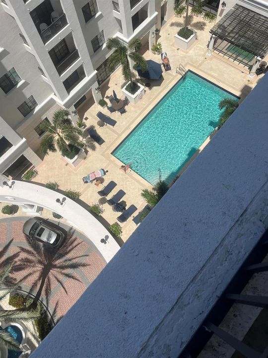 Pool View From Balcony