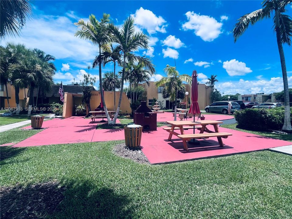 picnic/ BBQ area