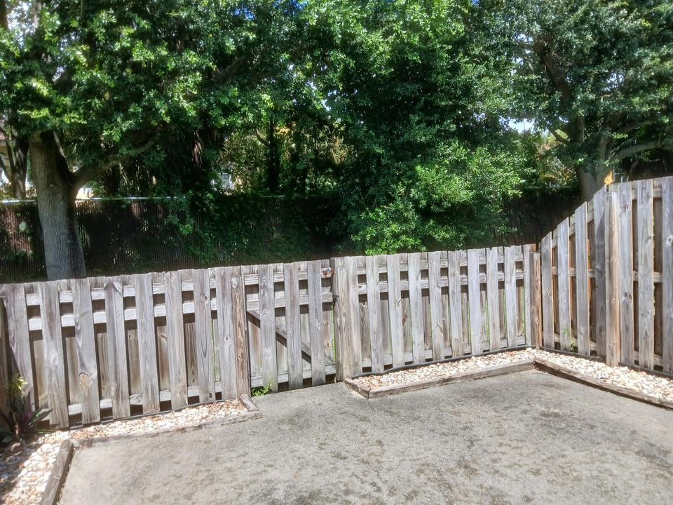 Rear Patio Area