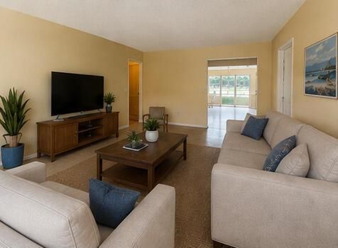 Living Room with Furniture