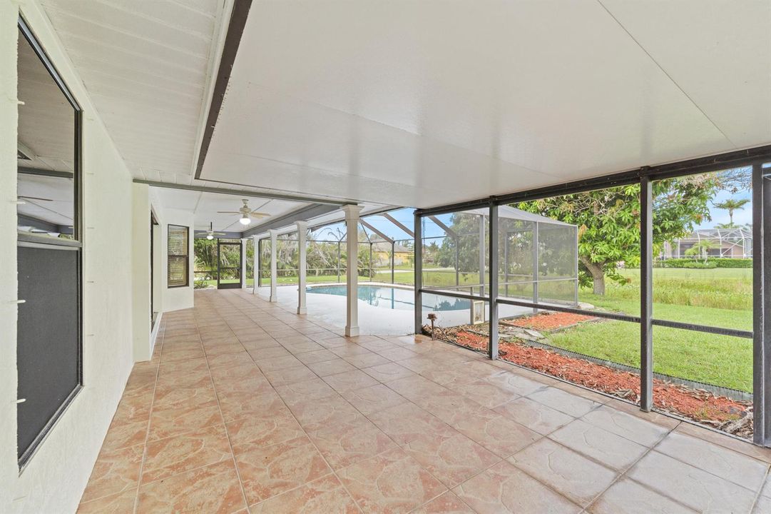 Large Back Covered Porch