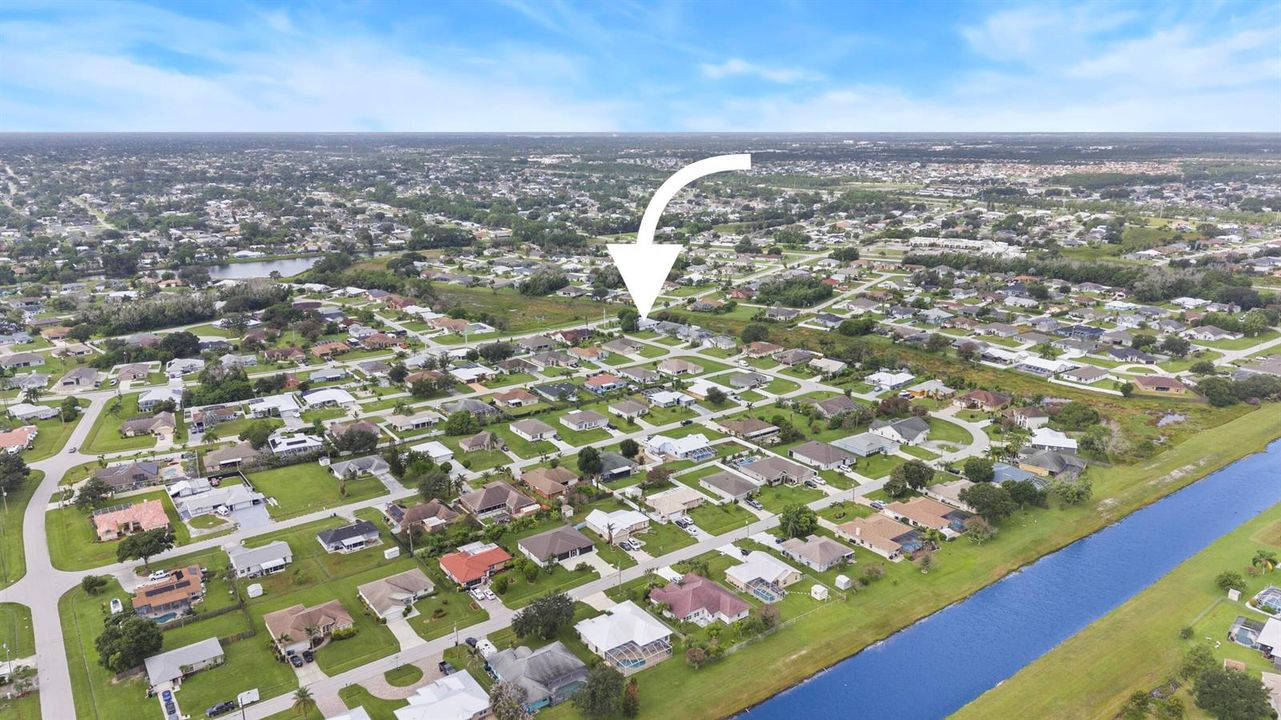 Aerial canal