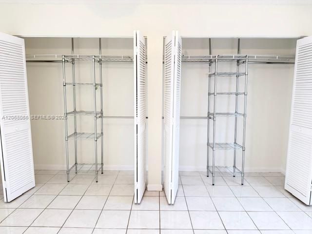 Primary Double Closet