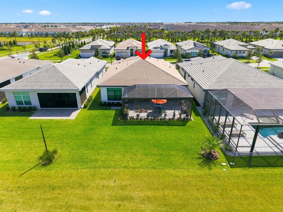 Aerial View of the Home