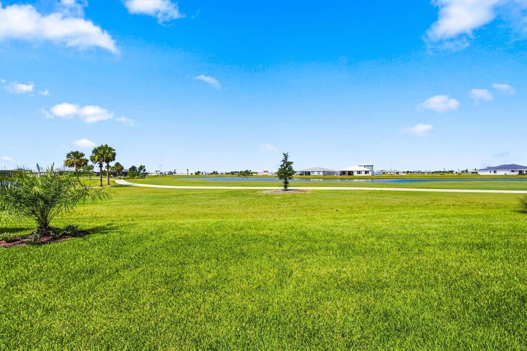 Rear Exterior and Golf Course Views