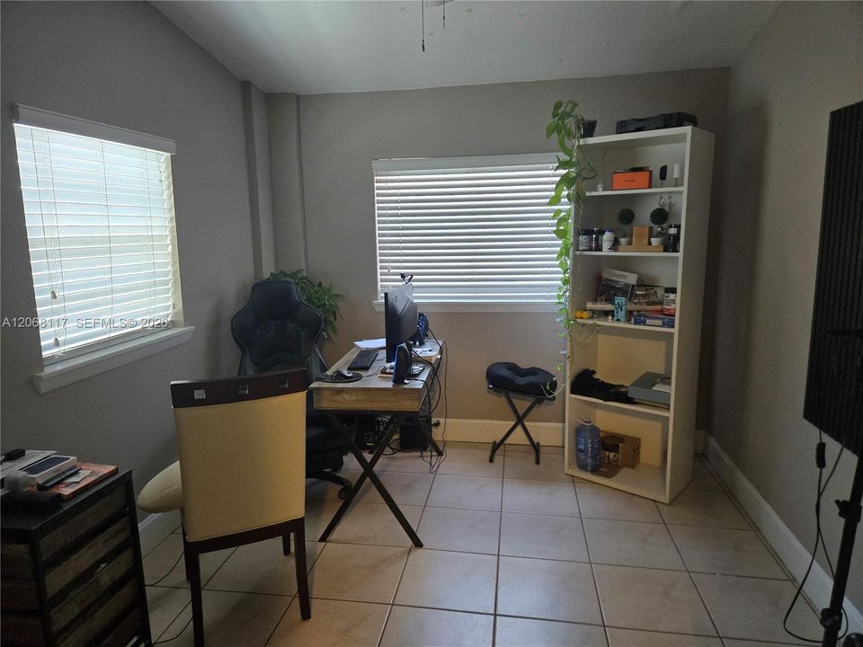 was the master, now office room