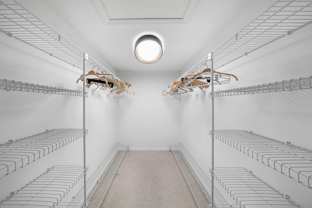 Master closet