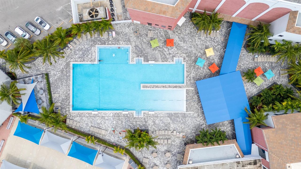 Club house pool