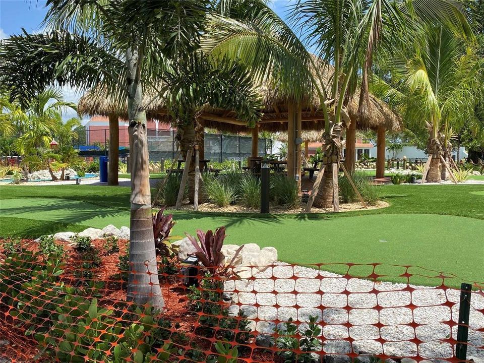 Club house area