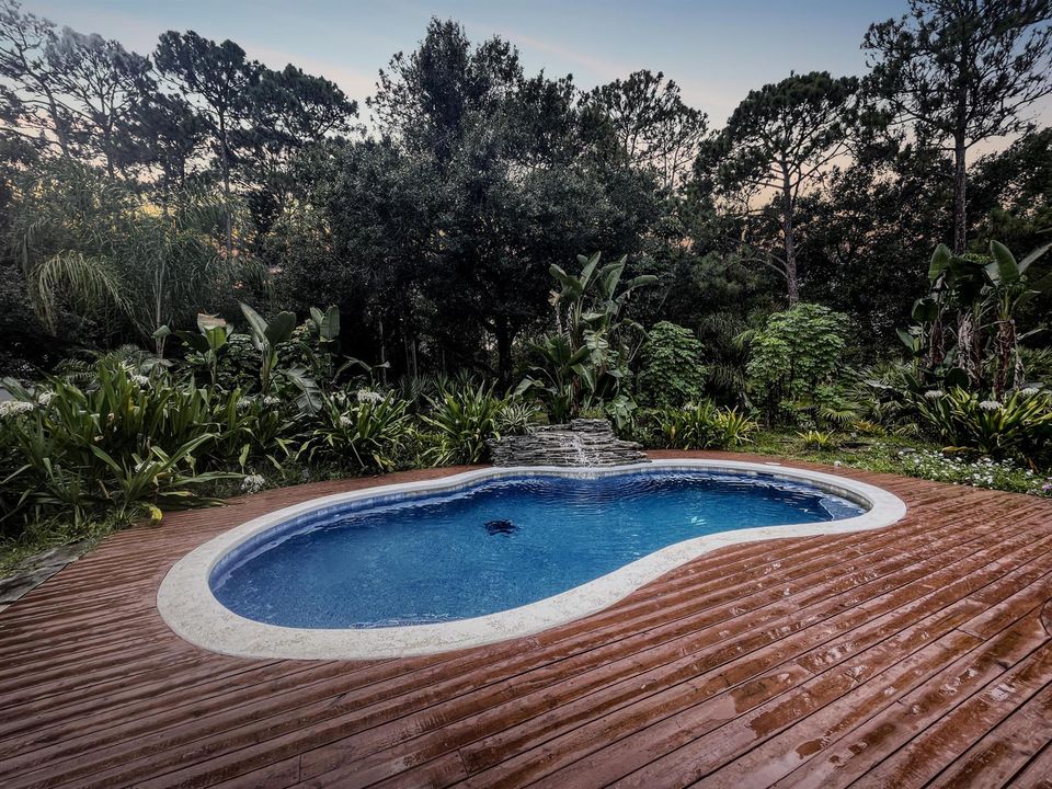 Pool Day to Dusk