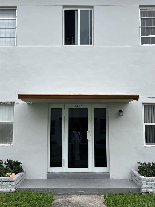 Front entrance