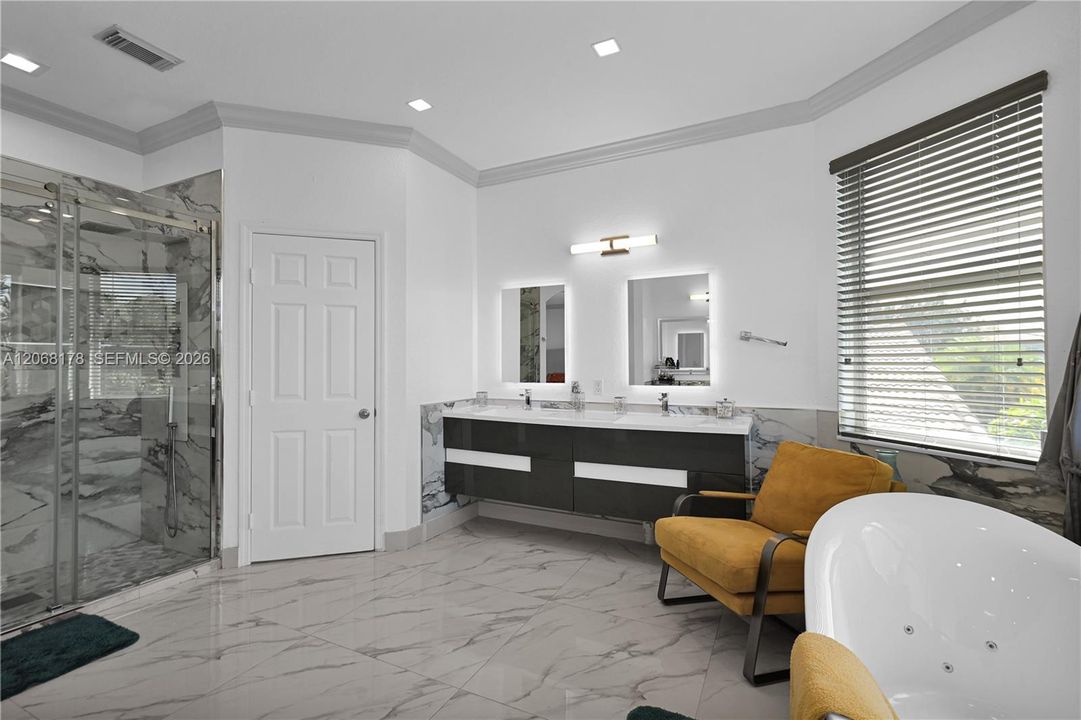 Master bathroom