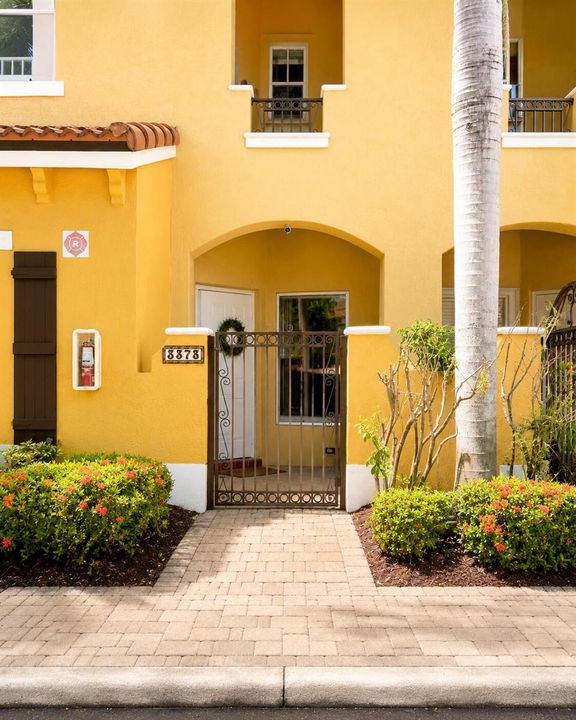 Private Courtyard Entrance