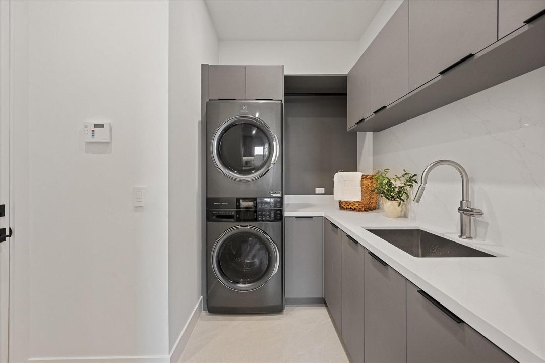 first floor laundry