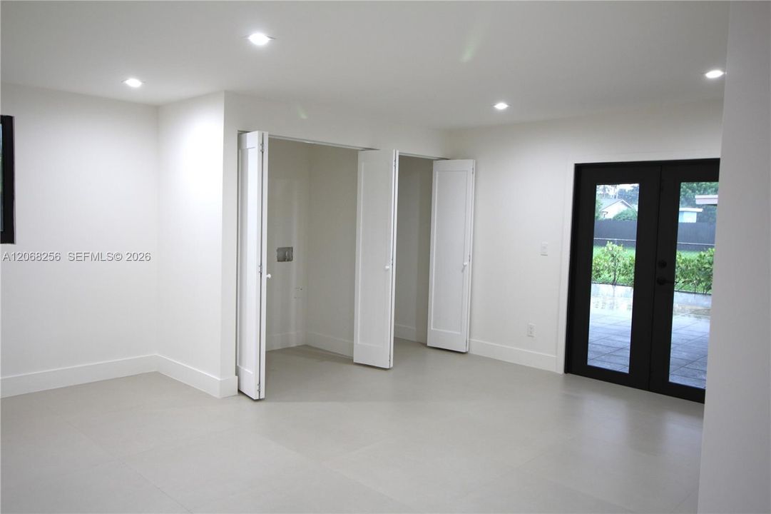 Laundry and utility closets