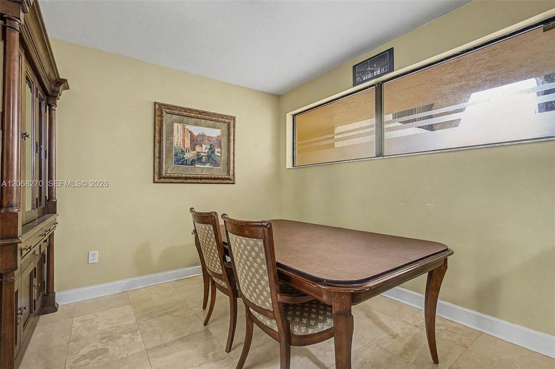 Dining Area.