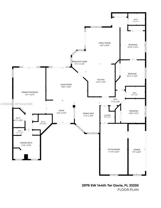 For Sale: $1,300,000 (4 beds, 3 baths, 2590 Square Feet)