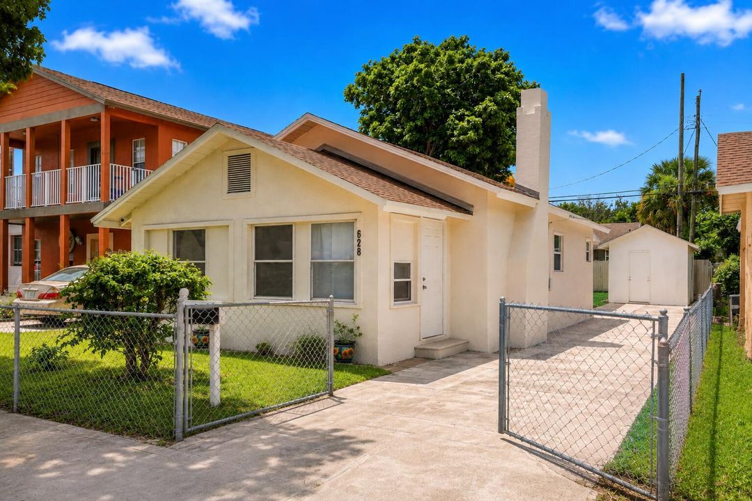 Side Front of House