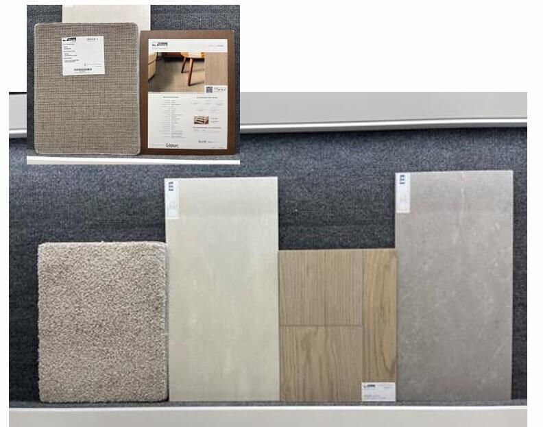 84 Flooring selections