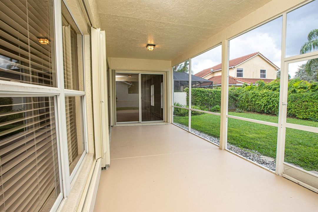patio to bedroom