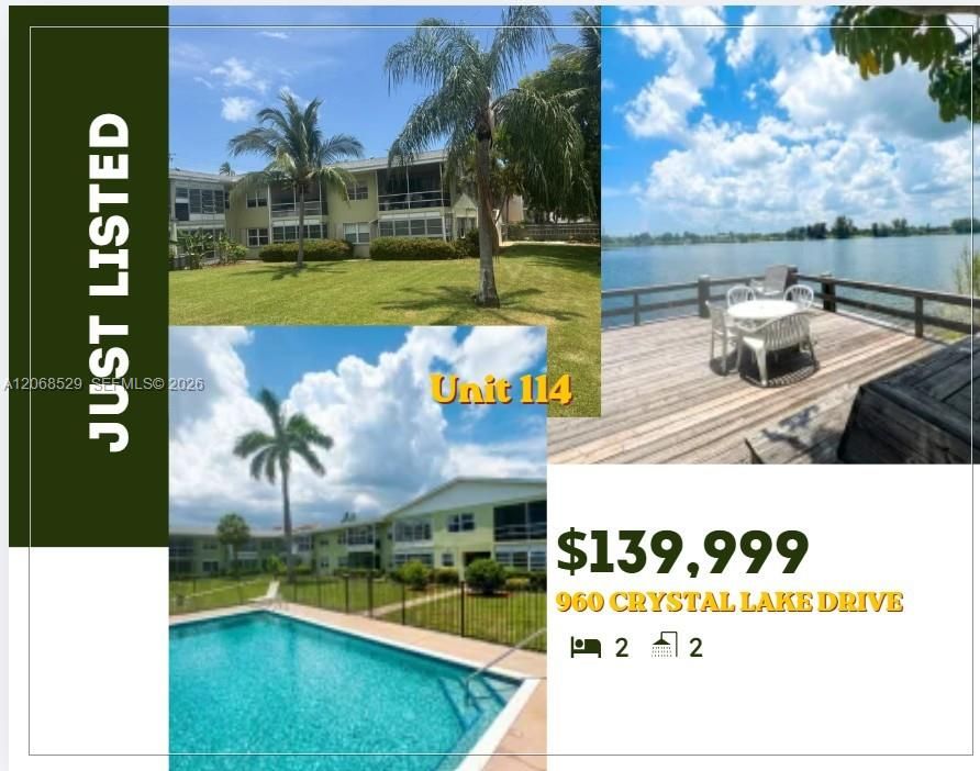 На продажу: $139,999 (2 спален, 2 ванн, 800 Квадратных фут)