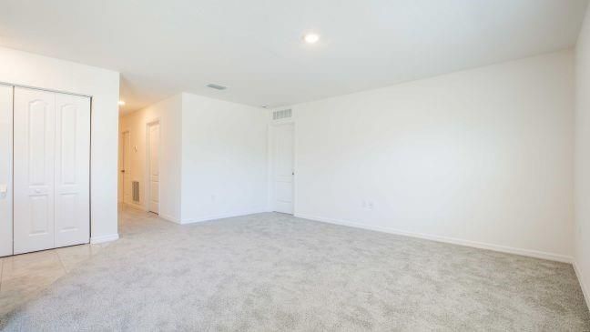 Model home - actual features may vary.
