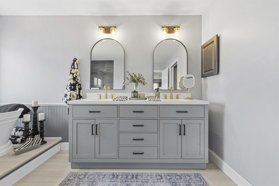 PRIMARY DOUBLE VANITY