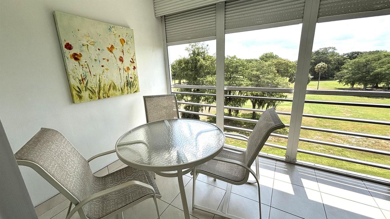 Balcony with Golf Course View