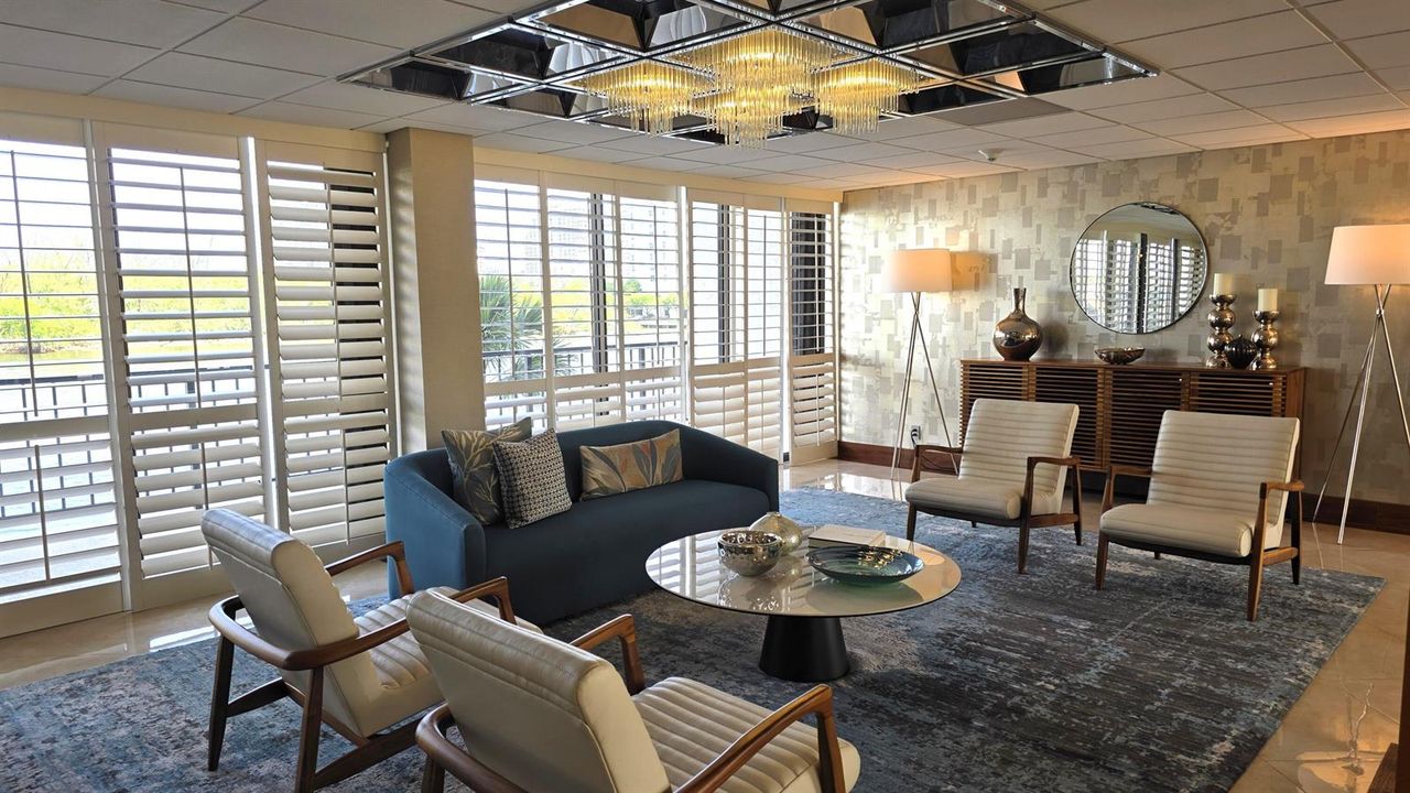lobby area