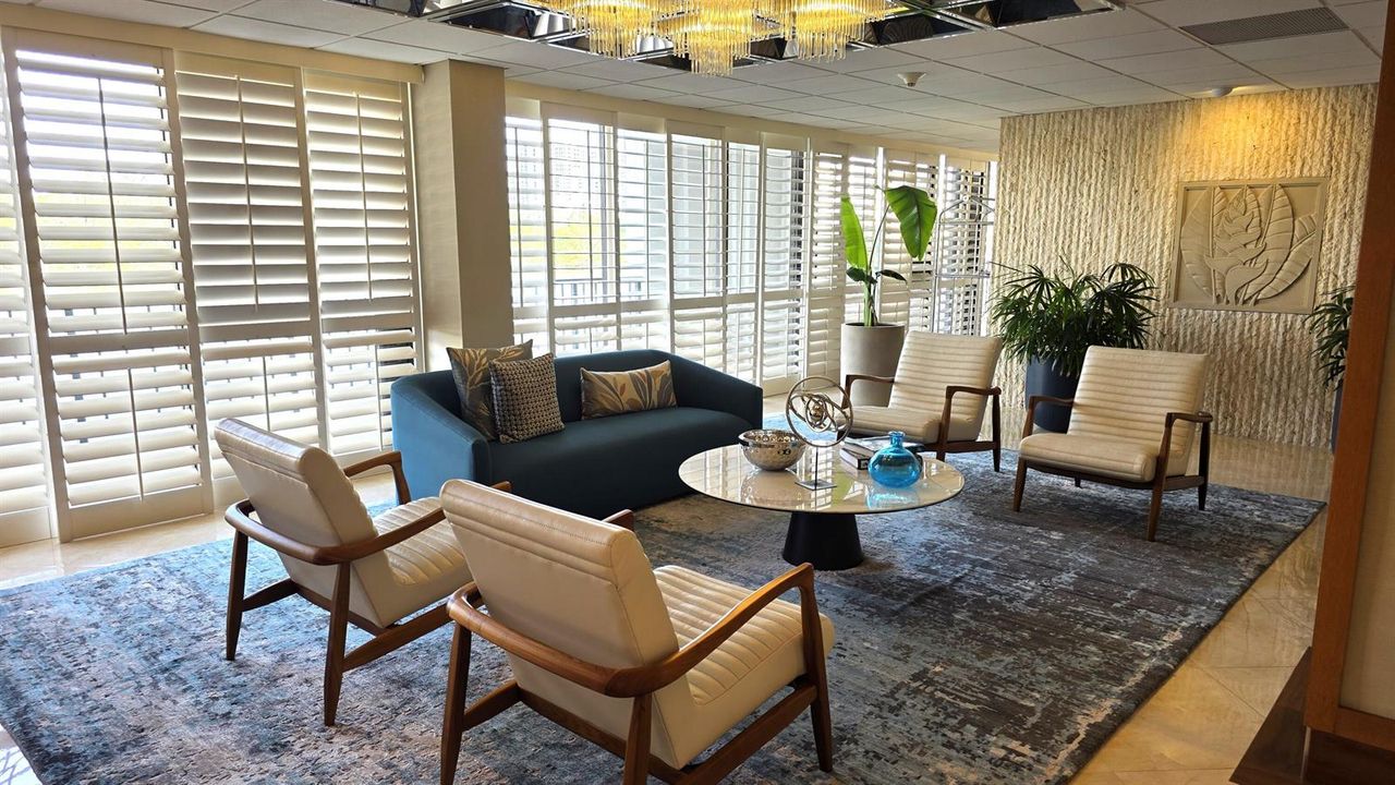 lobby area