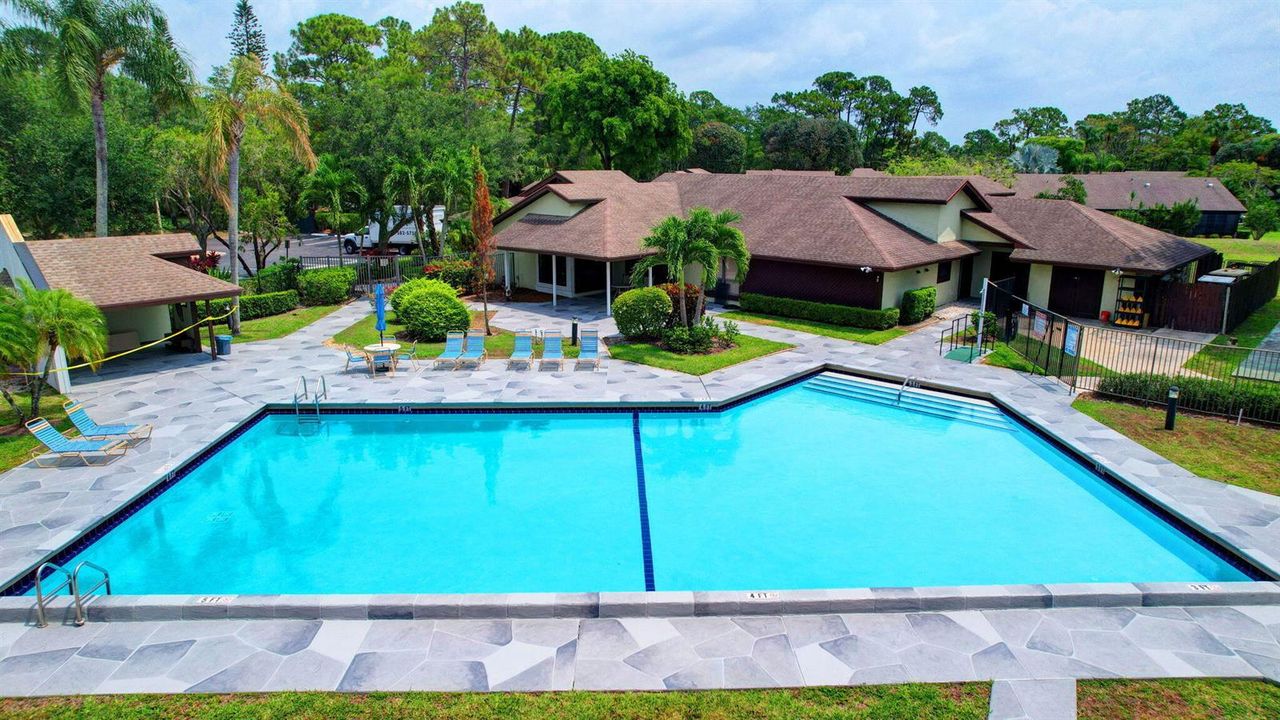 main pool and clubhouse