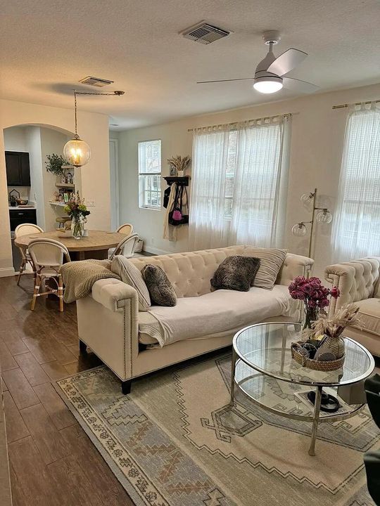 Living Room & Dining