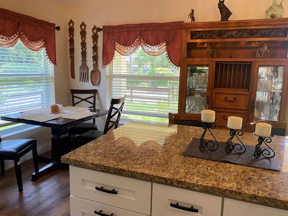 Classic kitchen and dinning table